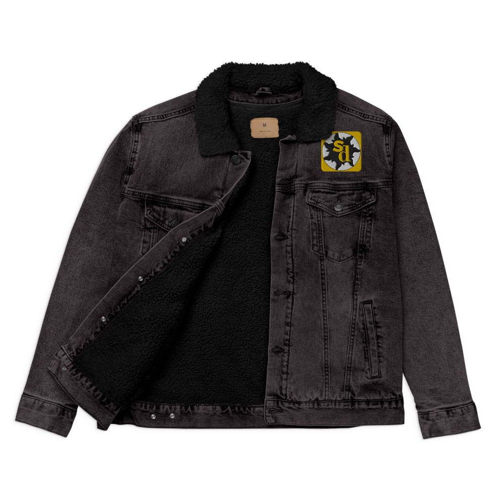 Sunny Disposition - Sherpa Denim Jacket - SD Logo