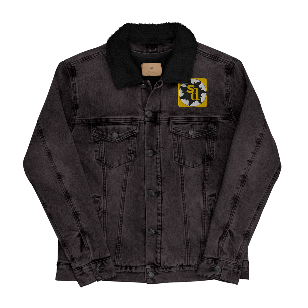 Sunny Disposition - Sherpa Denim Jacket - SD Logo