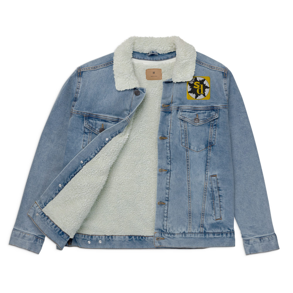 Sunny Disposition - Sherpa Denim Jacket - SD Logo