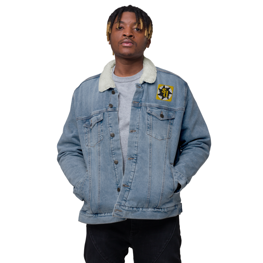 Sunny Disposition - Sherpa Denim Jacket - SD Logo