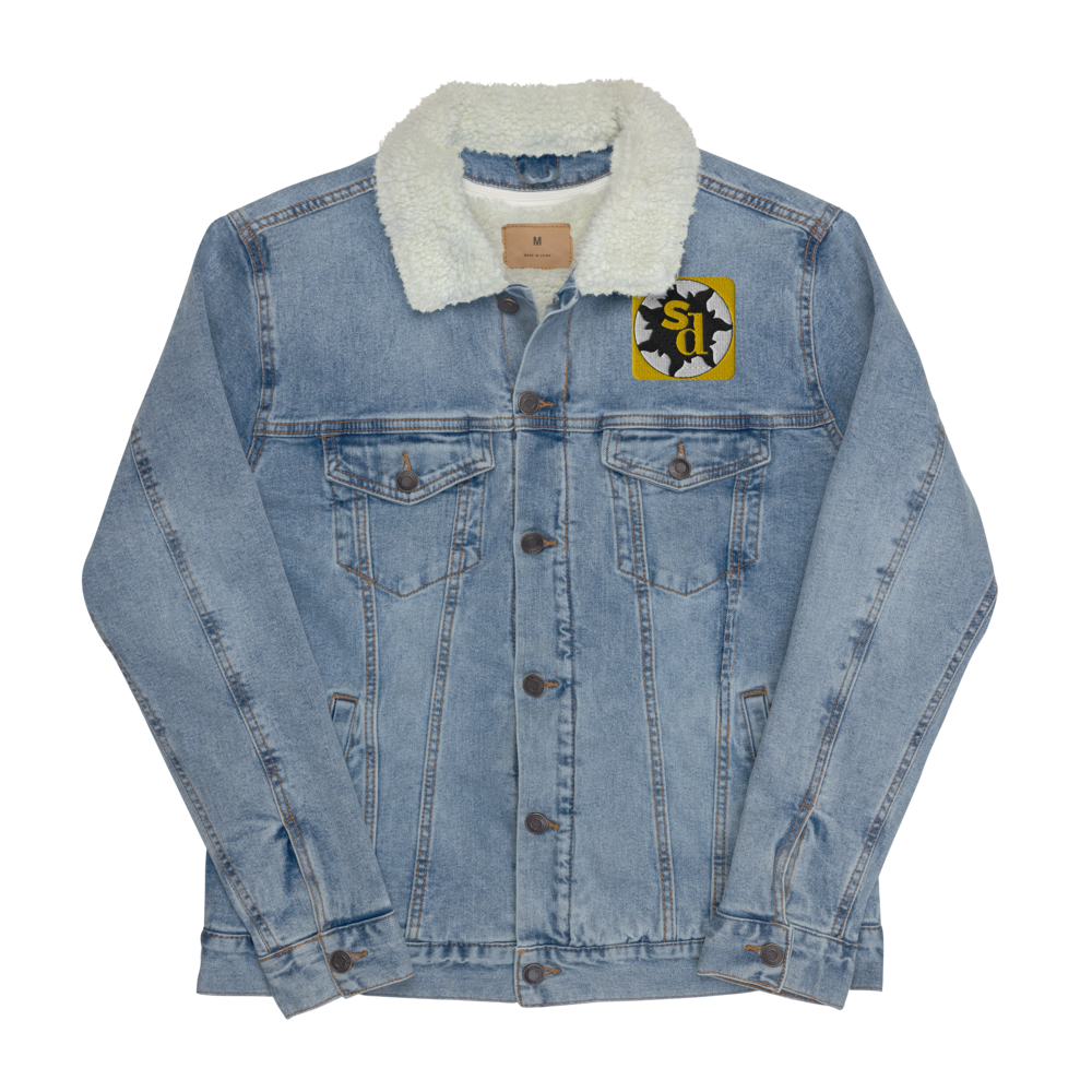 Sunny Disposition - Sherpa Denim Jacket - SD Logo