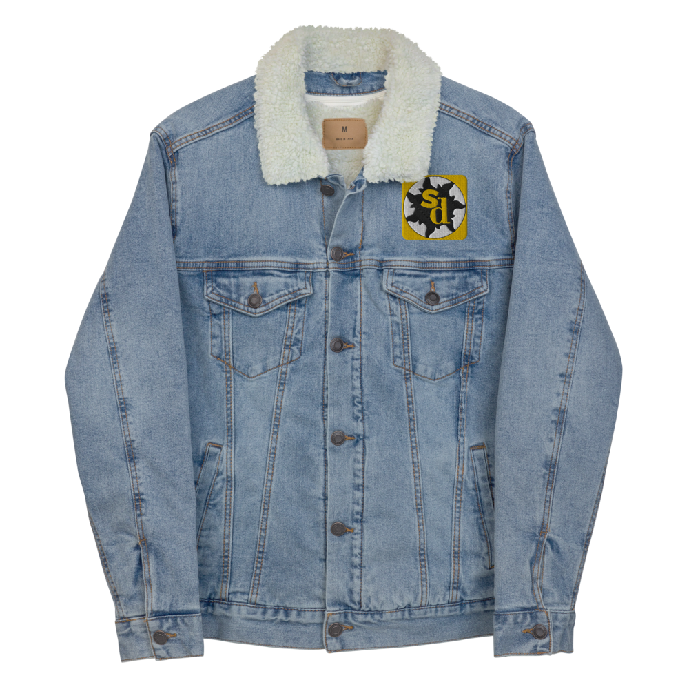 Sunny Disposition - Sherpa Denim Jacket - SD Logo